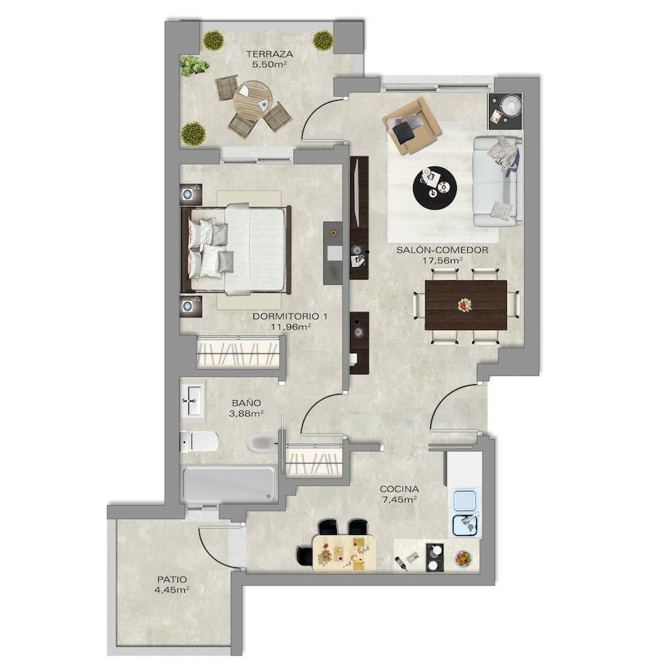 Middle Floor Apartment Torre del Mar Málaga - imagen 11
