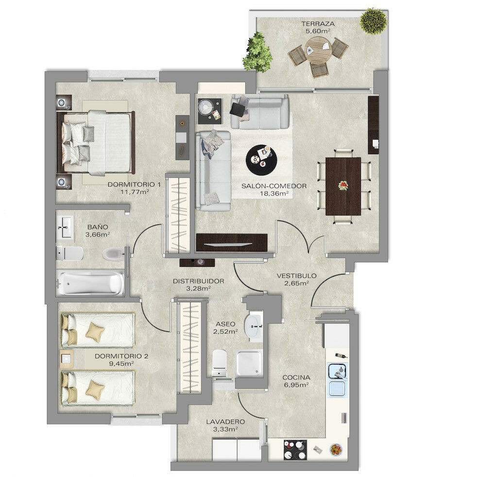 Middle Floor Apartment Torre del Mar Málaga - imagen 11
