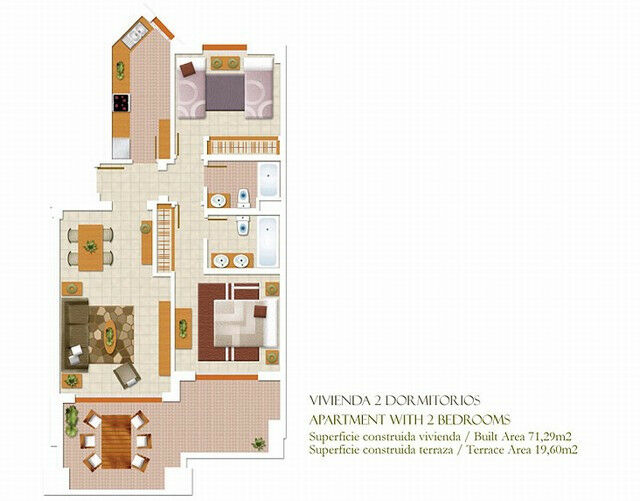 Middle Floor Apartment Torrox Málaga - imagen 12
