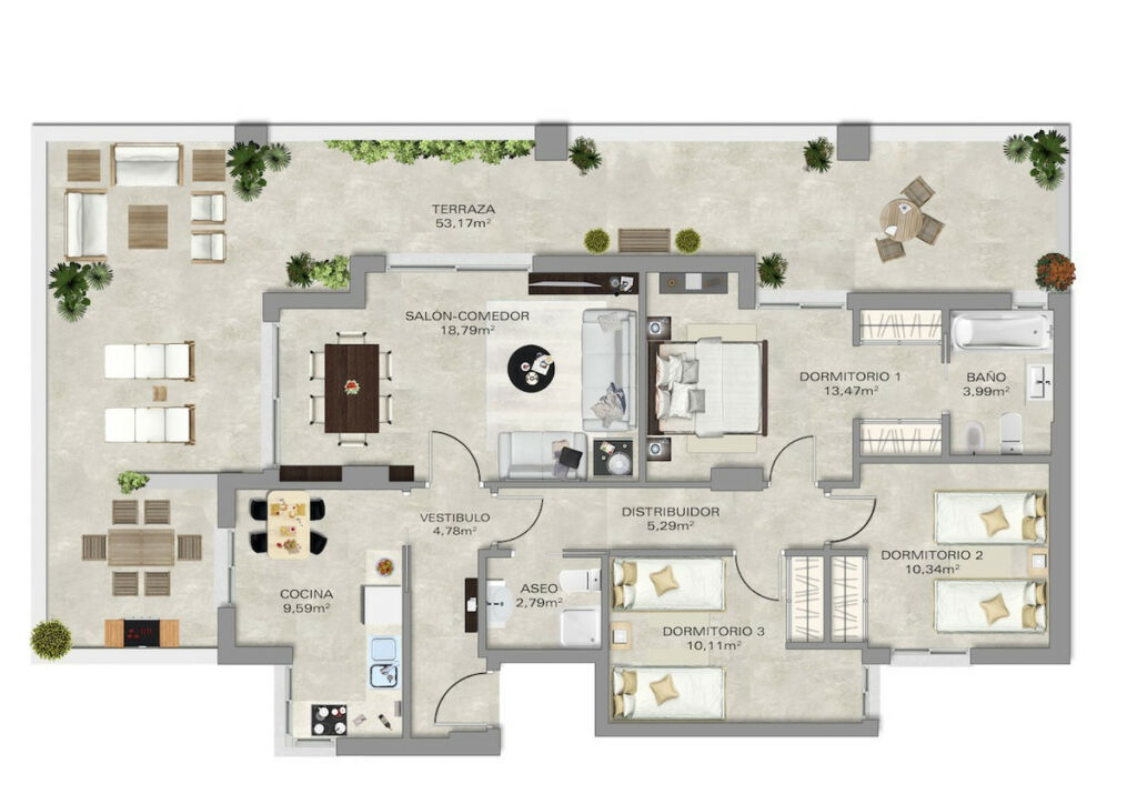 Middle Floor Apartment Torre del Mar Málaga - imagen 12