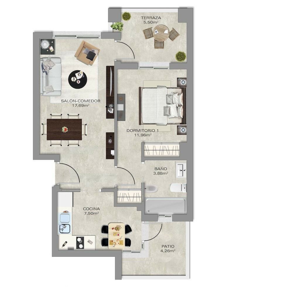 Middle Floor Apartment Torre del Mar Málaga - imagen 12