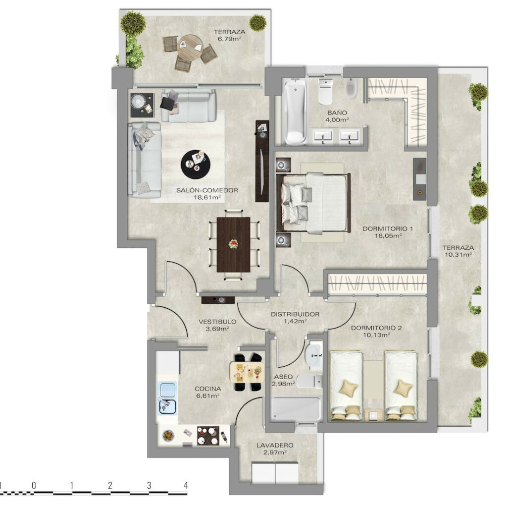 Middle Floor Apartment Torre del Mar Málaga - imagen 12