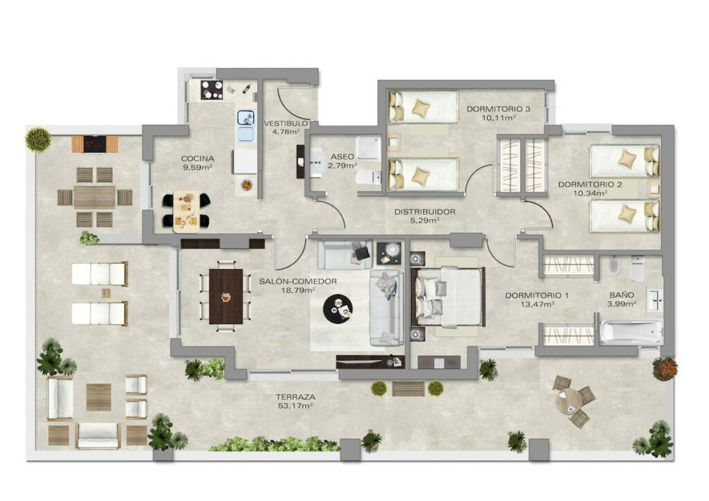 Middle Floor Apartment Torre del Mar Málaga - imagen 13