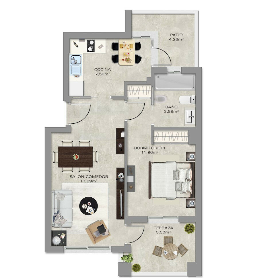 Middle Floor Apartment Torre del Mar Málaga - imagen 13