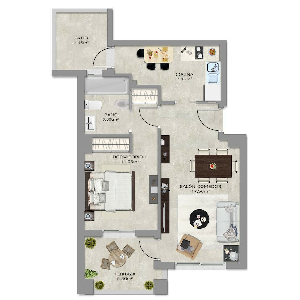 Middle Floor Apartment Torre del Mar Málaga - imagen 14