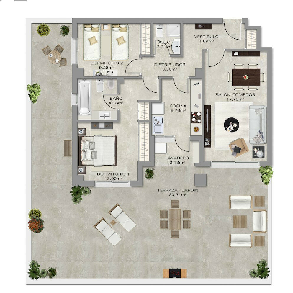 Middle Floor Apartment Torre del Mar Málaga - imagen 15