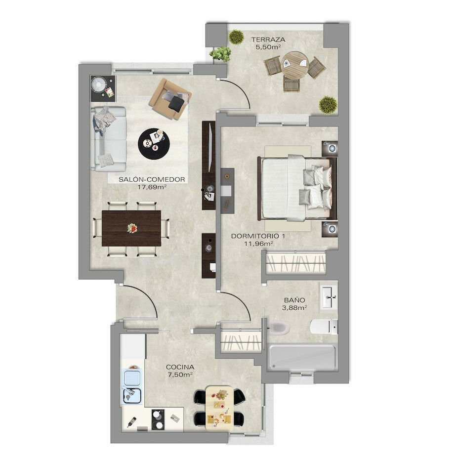 Middle Floor Apartment Torre del Mar Málaga - imagen 16