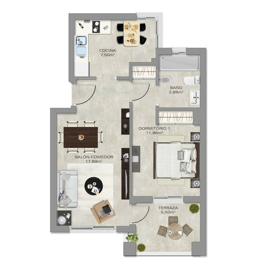 Middle Floor Apartment Torre del Mar Málaga - imagen 17