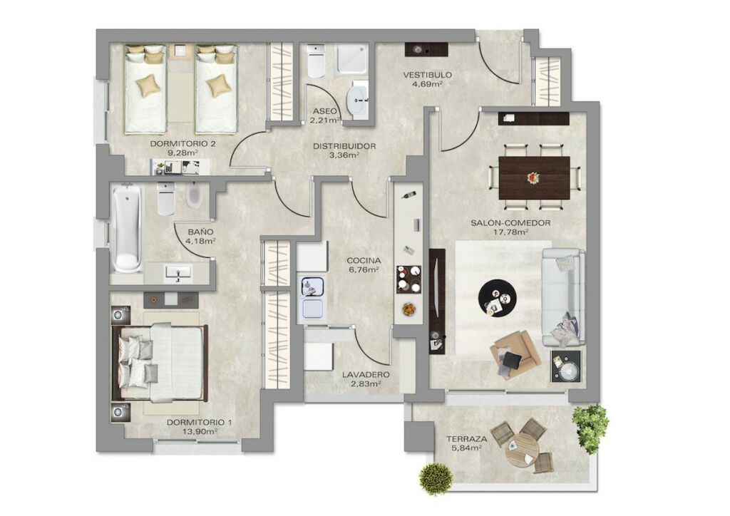 Middle Floor Apartment Torre del Mar Málaga - imagen 17