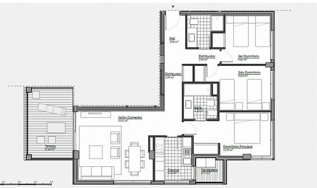 Middle Floor Apartment Torre del Mar Málaga - imagen 5